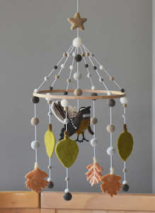 Back In Stock: Baby Mobile - Pīwakawaka Native Bird