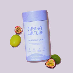 Sunday Culture - Sand Wax Candles - Passionfruit + Lime 60 hrs Burn Time