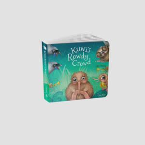 Children Books: Kuwi's Rowdy Crowd Board Book