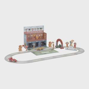 Wooden Play Case Racetrack