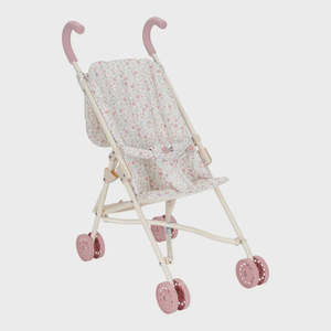 Play: Metal Doll Stroller - Floral