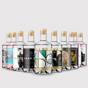 Tasting Pack of TEN Gin & Vodka 200ml | LIMITED RELEASE | 2000ml TOTAL