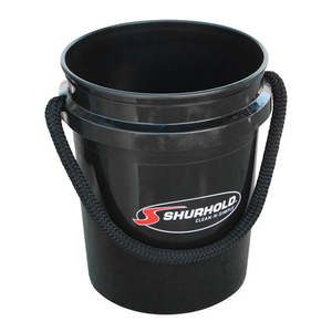 Deck: Shurhold 2452 World's Best Rope Handle Bucket (5gal Black)