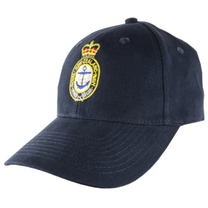 Coloured RNZN badge cap