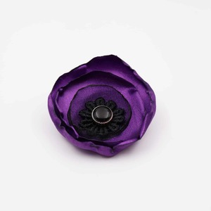 Products: Purple Promise Poppy Brooch