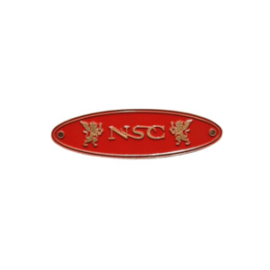 NSC Replacement Cantle Badge: Slimline - Any Year - NSC