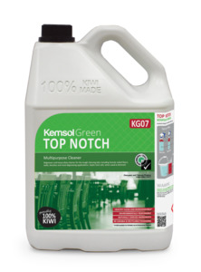 Green Cleaning: Kemsol GREEN TOP NOTCH Multipurpose Cleaner