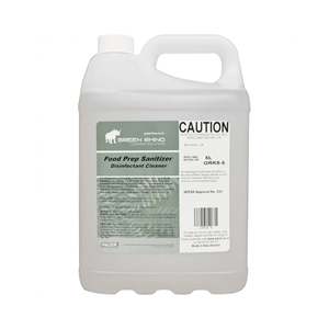 Green Rhino: Green Rhino Food Prep Sanitiser 5 Litre