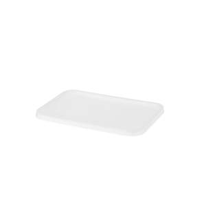 MicroReady® Rectangular Container Lids, Flat 175 x 120mm Pack of 50