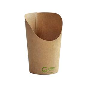 Clearance: Kraft Chip Cup - 12oz, Pack of 50