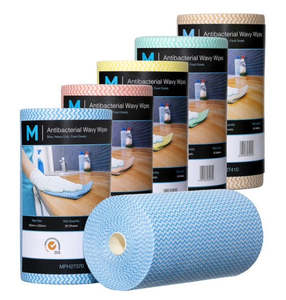 Antibacterial Wavy Wipes 90 Sheets