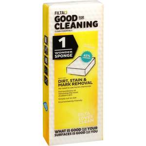 Cloths And Wipes: Wonder Sponge Large 92002 - ideal for cleaning white trainers / shoes / sneakers