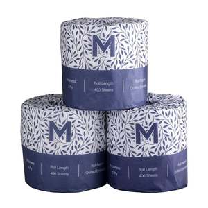 Paper: Wrapped Toilet Tissue, White, 2 Ply