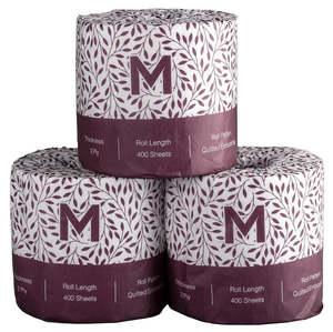 Luxury Wrapped Toilet Tissue, Boxed, 48 Rolls