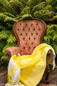 Blanket: Handwoven Wrap – Kōwhai