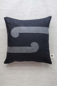 Cushion: 'e rua ngā koru' Trade Cushion