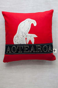 Cushion: 'Aotearoa Huia' Trade Cushion