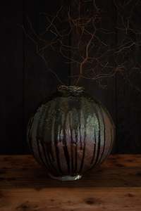 Pottery: Dark Moon Jar