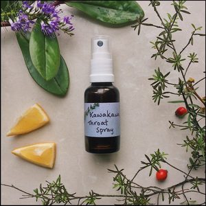 Products: Kawakawa throat spray