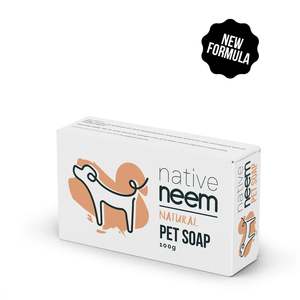 Spring Rejuvenation: Organic Neem Pet Soap Bar 100g