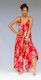Tropicana Red Floral Jumpsuit