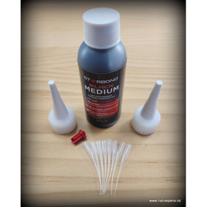 Glues & Finishes: 2oz Starbond KE-150 Medium Black CA