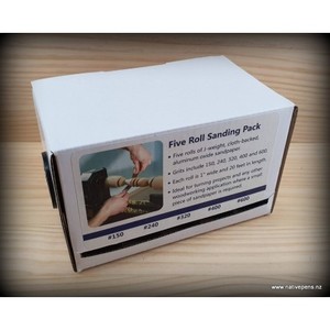 Glues & Finishes: Multi-Roll Abrasive Pack