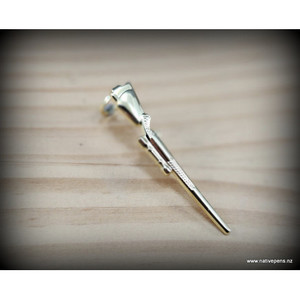 Spares: Bolt Action Pen Clip - Gold
