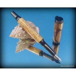 JR Gentlemans II Fountain Pen Kit - Gun-metal Grey