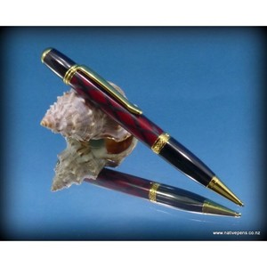 Pencil Kits: Sierra Pencil Kit - Gold and Gun-metal Grey