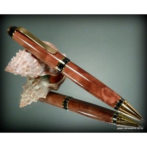 Cigar Pen Kits: Cigar Pen Kit - Gold and Gun-Metal Grey