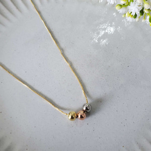 Gold plated adjustable Necklace - Nativo Nativo International