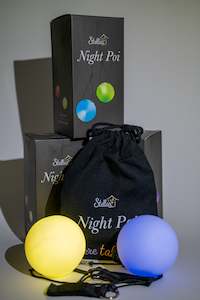 Designer Kaihoahoa Kakahu: Stellar Haus - LED Night Poi