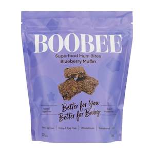Boobee Superfoods: Superfood Mum Bites - Blueberry Muffin