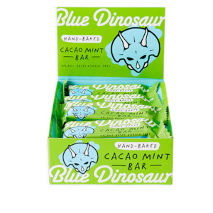Blue Dinosaur: Cacao Mint Snack Bar