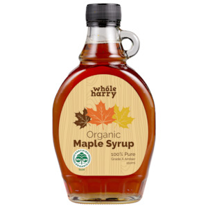 Organic Maple Syrup Grade A Amber 250ml - CARTON