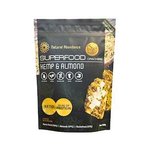 Whole Harry: Superfood Crackers - Hemp & Almond