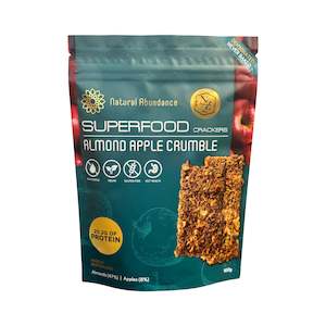 Superfood Crackers - Almond Apple Crumble