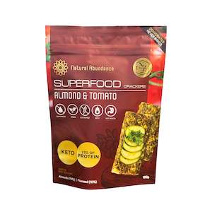 Superfood Crackers - Almond & Tomato