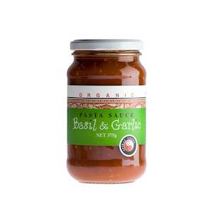 Spiral Foods: Organic Basil & Garlic Pasta Sauce