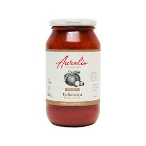 Aurelio: Organic Pasta Sauce - Puttanesca