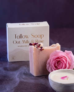 Soaps: Rose & Oat Milk Soap