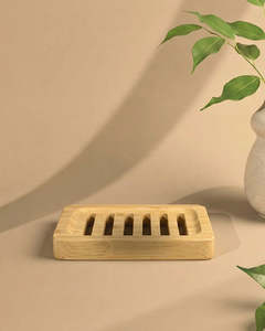 Hair Care: Bamboo Soap Draining Dish