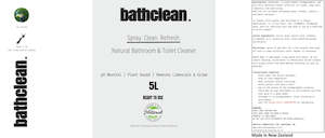 Bathclean. 5L - New Zealand Made Range