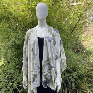 Silk Noil Cape - Natural Expressions