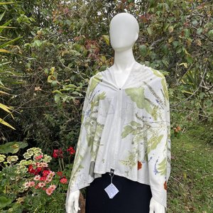 Merino Wool Poncho - Natural Expressions