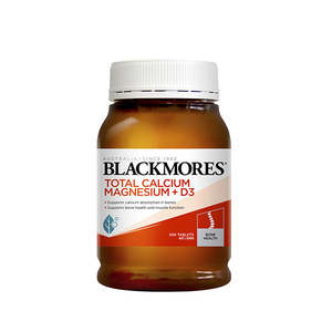 Blackmores Total Calcium & Magnesium + D3 200 Tablets