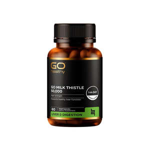 Go Healthy: GO Healthy Milk Thistle 50000 60 VegeCapsules