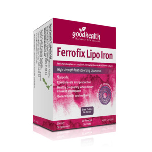Good Health: Good Health Ferrofix Lipo Iron - Energy & Pregnancy 20s