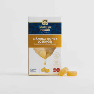 Manuka Health: Manuka Health Manuka Honey MGO 400+ lozenges - Ginger Lemon 15ea